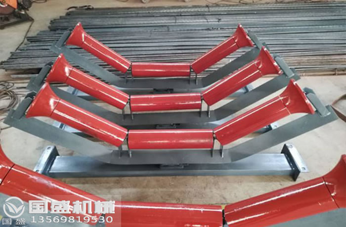 皮帶機上托輥廠家